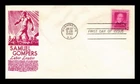 DR JIM STAMPS US SAMUEL GOMPERS LABOR LEADER FDC SCOTT 988 ANDERSON COVER