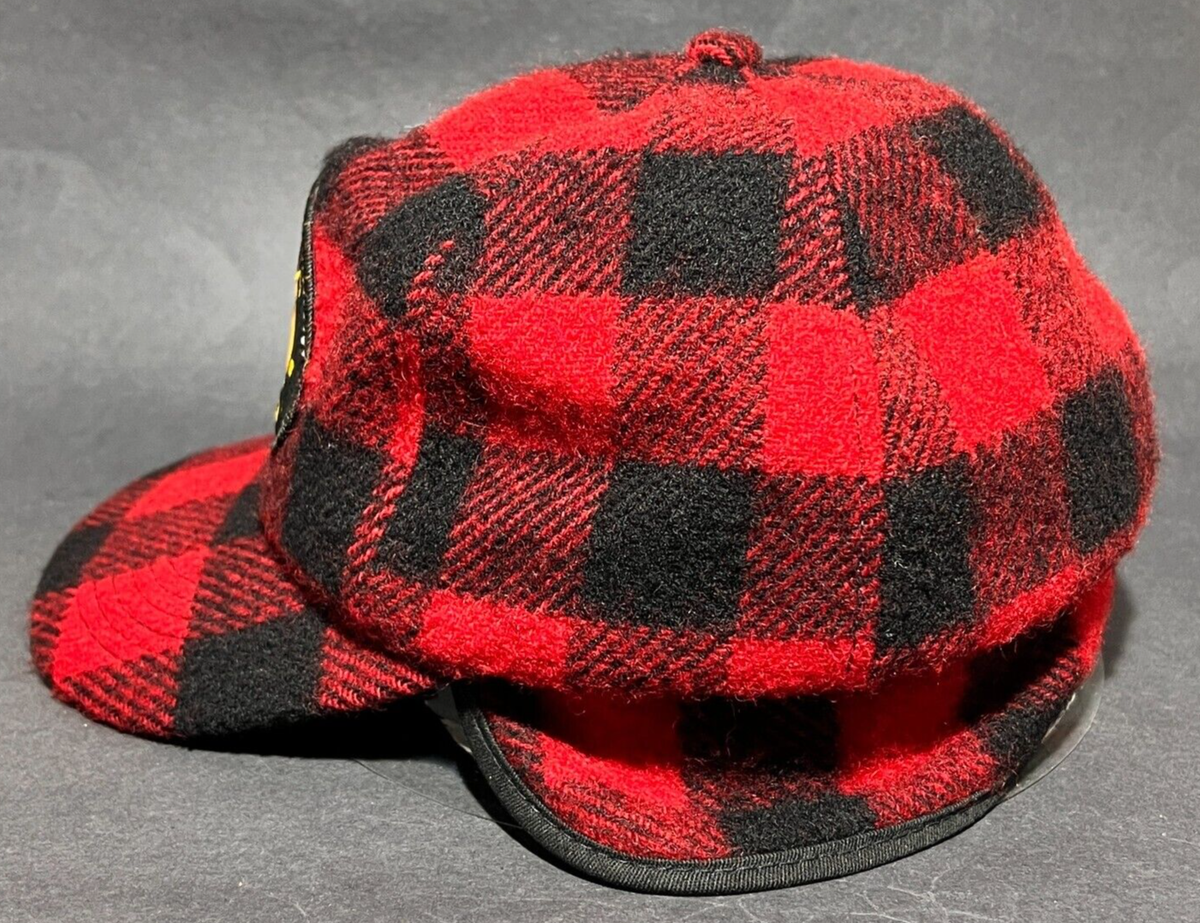 Vintage Woolrich Ear Muffs Plaid Red Woolrich Red Hats for Men for sale | eBay main image 2