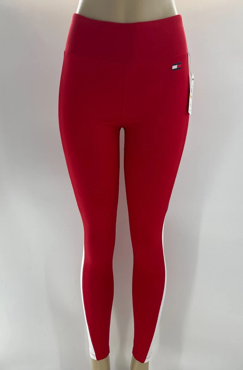 Tommy Hilfiger Sport Women S NWT High Full Leggings White/ Length Red/ eBay | Rise Blue