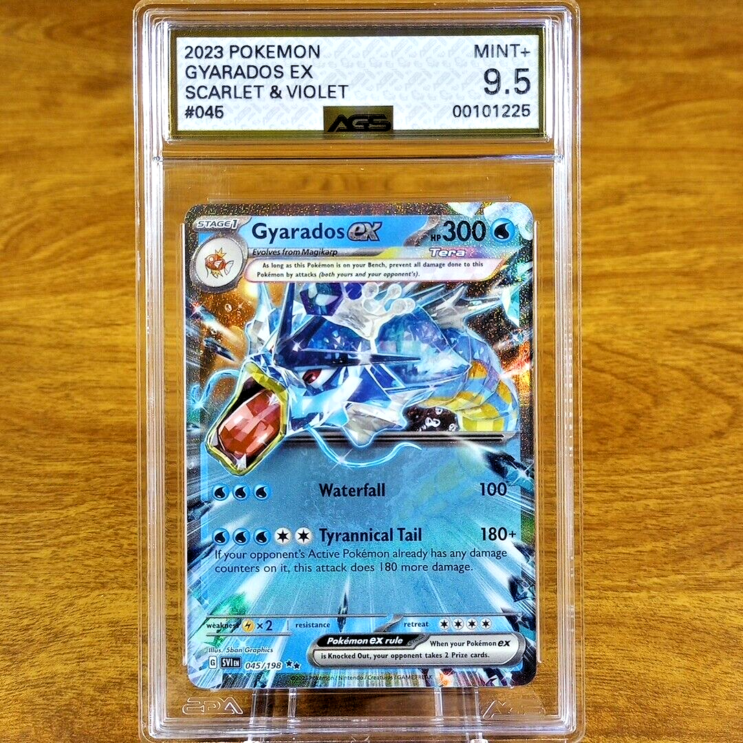 gyarados ex pokemon card price 2023 Pokemon Scarlet & Violet Gyarados ex Stage 1/Ultra Rare #225