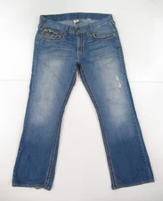 TRUE RELIGION MEN'S BOOTCUT JEANS TAG SIZE 36 #D43