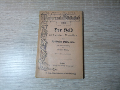 Wilhelm Holzamer: Der Held und andere Novellen / Reclam / Taschenbuch