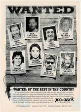 GUNN / VANAUGH / STARR / BEARDEN / WILKINSON - Pro-Mark Drumsticks - Print Ad