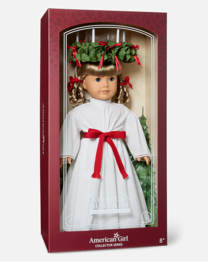 American Girl Kirsten's Surprise Holiday Collector Doll Book Set