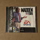 Madden 98 Football PS1 PlayStation 1 MD Complete CIB Complete w/ Manual Vintage