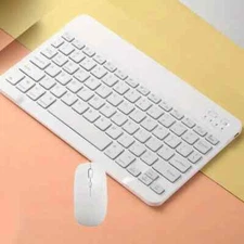 Wireless Bluetooth Keyboard Mouse Set For Android/IOS Tablet Laptop Thin Mini