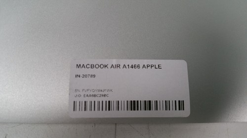 MACBOOK AIR A1466 13-Inch Core i5-5350u@1.80GHZ 8GB RAM 128GB MAC OS . - Photo 11/11