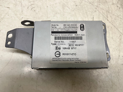2009 LEXUS IS220 AUDIO CONTROL UNIT MODULE 861A0-53030 CX-US0992AJ
