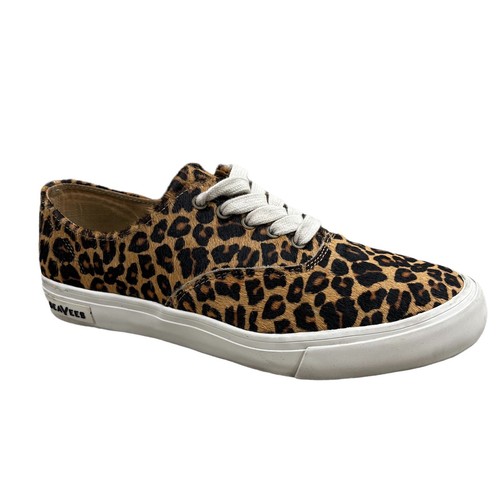 seavees leopard sneakers