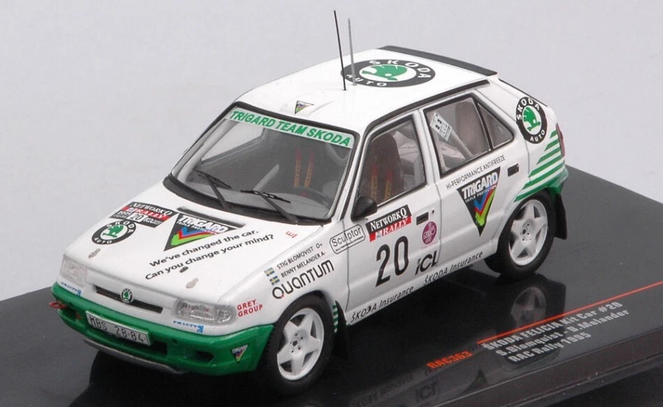 Skoda Felicia Plastique Kit Voiture #20 Rac Rally 1995 Blomqvist / Melander 1:43 - Photo 1/1