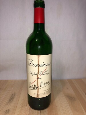 1996 Dominus  NAPA VALLEY Empty BOTTLE No Cork