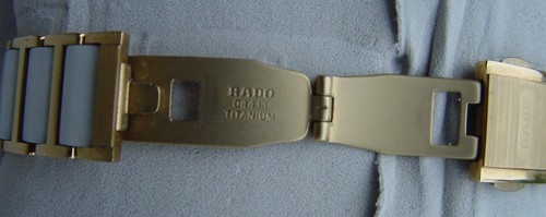 Rado Damen Armbanduhr, gebraucht, Diamant Surround Keramik & Titan Armband, - Bild 5 von 13
