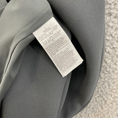 Banana Republic Sheath Dress Gray Women 6 Lined Sleeveless Business Minimalist - Picture 4 of 11
