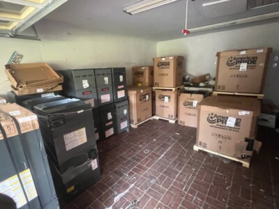New Goodman AC Units 15 SEER 2 Ton 3.5 Ton  Condenser 60,000 BTU's Furnace Coil 