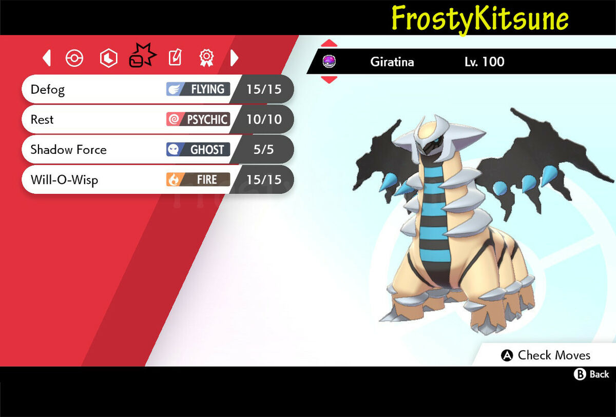 6IV Ultra Shiny Dialga, Palkia, Giratina Origin & Altered Pokemon Sword  Shield