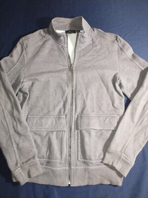 Marc Anthony Jacket Men's Size S, Gray Zip Up