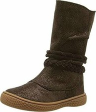 New LIVIE  LUCA Shoes Boots Calliope Mocha Brown Sparkle 6