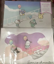 Sanrio Characters Letter Set Walk envelope & Memo My Melody Kuromi New