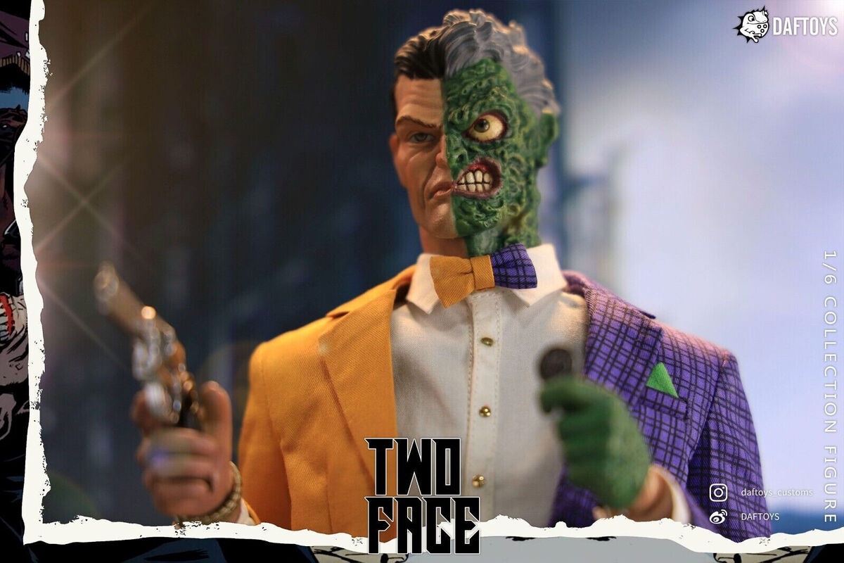 DAFTOYS DC COMICS TWO-FACE 12 DAFTOYS DC COMICS TWO-FACE 12