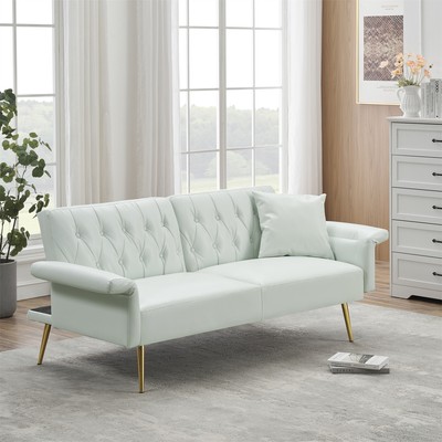 Convertible Sleeper Sofa Bed Futon Sofa Bed Folding Recliner Sofa Couch