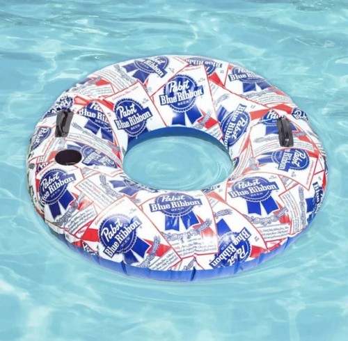 Bier Pool Fluss Strand Schwimmer - 4 Budweiser Busch Bud Light Pabst erhalten - Neu 250 Pfund - Bild 8 von 11
