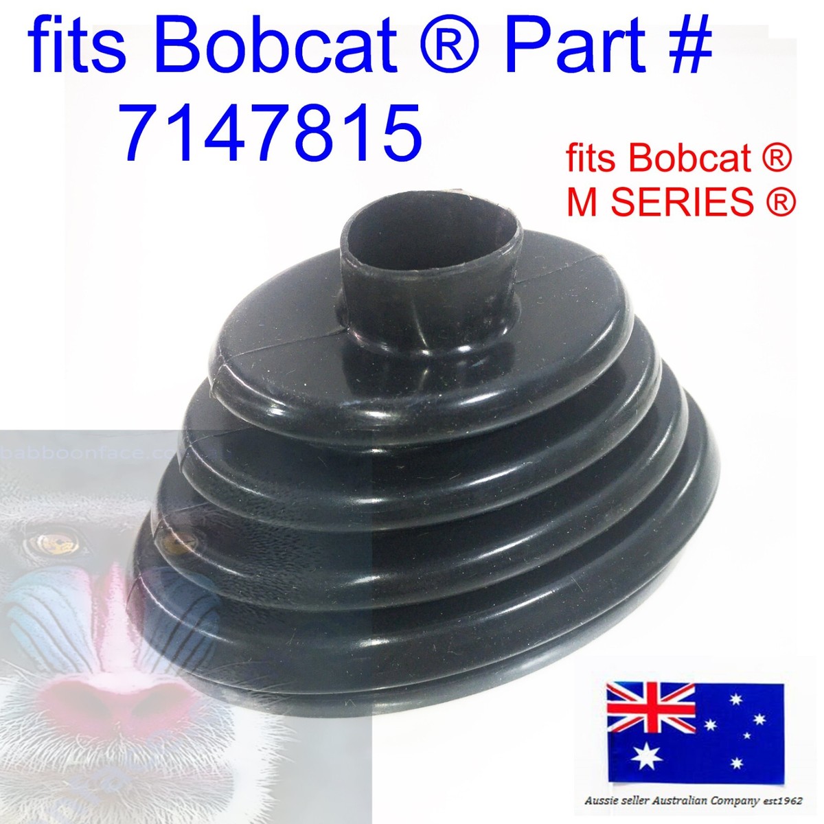 Bobcat T590 T650 T770 Boot Rubber Joystick Arm Boot (Part #7147815) For ...