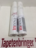 Vliestapete As 2X 34761-2 (2Rollen) BläTtermuster Weiß Grau Rot Restposten