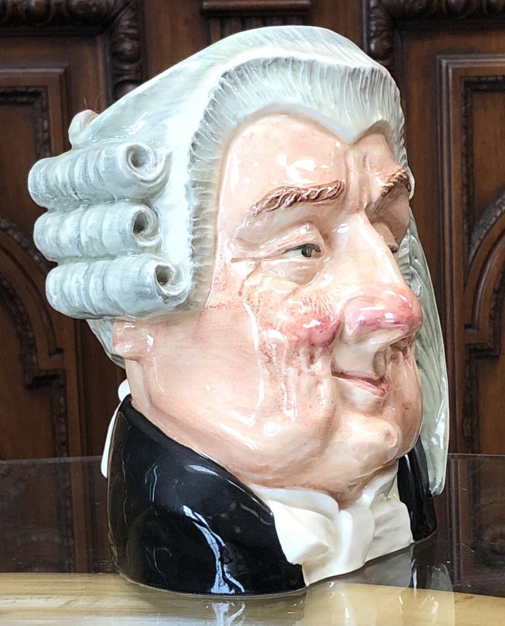 Vintage Royal Doulton The Lawyer Character Large 7" Toby Mug Jug D6498