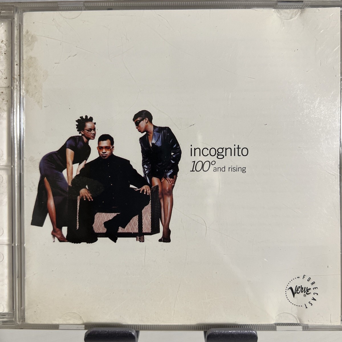 CD♥️incognito★100°and rising 100° and Rising by Incognito CD Pop Rock Soul Acid Jazz