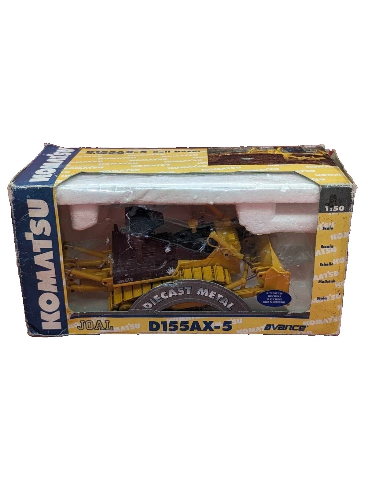 Joal KOMATSU excavadoras Diecast Vehículos Diecast y de juguete