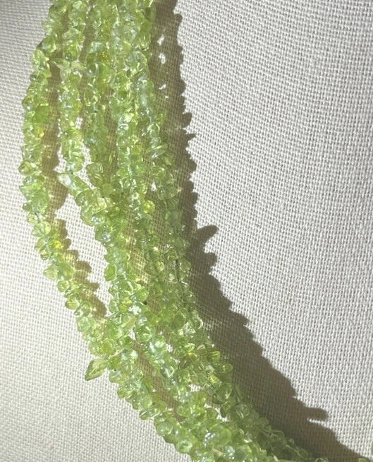 Collar multihilo de peridoto plata 925 Silpada Foto 2 de 4