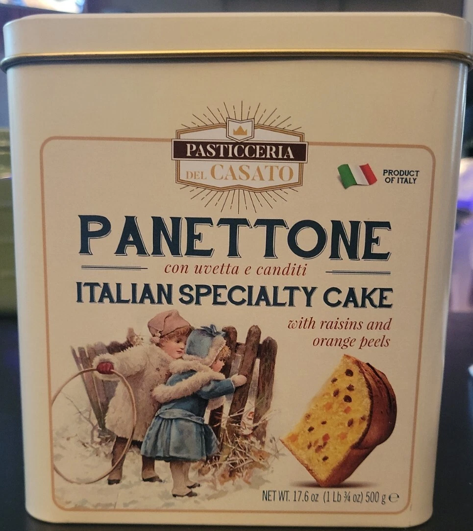 Panettone Cake Tin For Display. Classic Vintage Styling. eBay