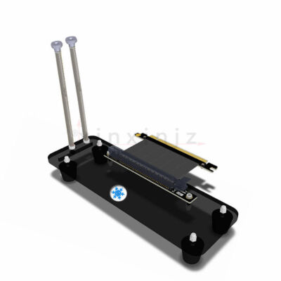 PCI- E 3.0 16X Graphics Card vertical kickstand/base with cable for    ATX cas #