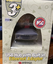 Entrega Technologies  (NET-HUB-3U1E) 4-Ports External Hub