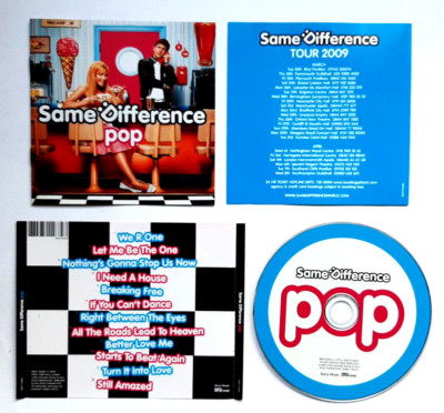 CD Same Difference Pop Europop Music Europe 2008 Audio Compact Disc (L31)
