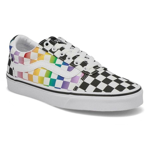 vans multicolor checkered