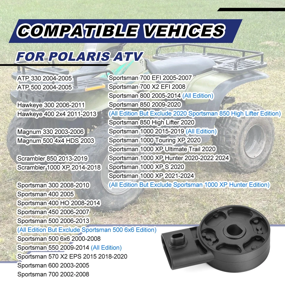 Sensor de posición de engranaje 3236115 PARA Polaris Ranger Sportsman 450 500 550 700 800 850 Foto 3 de 4