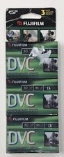 Lot of 3 NOS FUJI DVCassette 60 DVM60 Sealed New