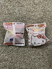 JP Exclusive /Hello Kitty Bath ball & Mystery hand puppet Toy  Daiso JP Set Of 2