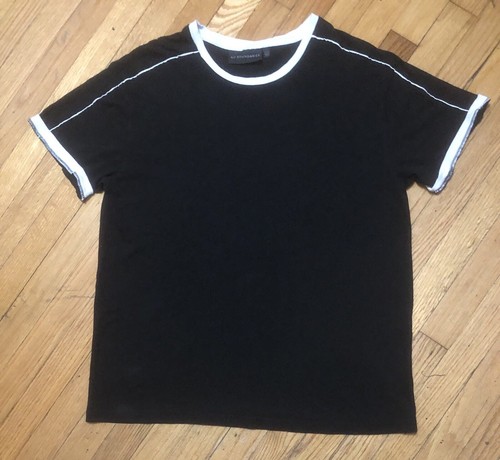 Vintage Mens No Boundaries Round Neck S/S Stretch Cotton Tee Shirt Size XL