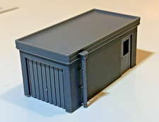 HO Scale Maintenance Garage Railroad Utility Building   Model Train Scenery 1:87