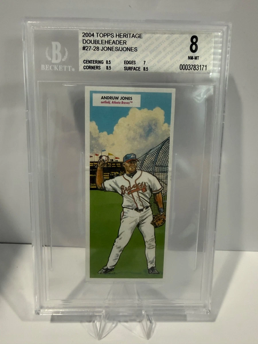 Andruw Jones Beckett Grading Services (BGS) Atlanta Braves