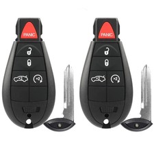 Key Fob Fobik Replacements for Dodge Challenger 2008-2014, Durango, Charger, ...