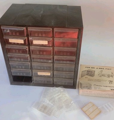 Arko-Mils Grey plastic Organizer with P1 drawers,dividers & Manual