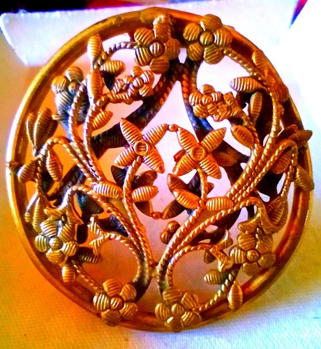 Vintage MIX SCHMUCK KONVOLUT BROSCHEN, OHRRINGE, ANHÄNGER, ARMBAND - Bild 19 von 24