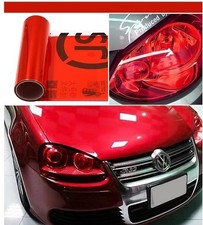 Gloss Dark Black Film Smoke Tint Lens Vinyl Wrap For Car Headlight Taillight