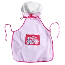 Childs Kids Chef Hat Apron Cooking Baking  Girl  Junior Gift () Z6X12638