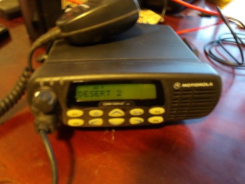 MOTOROLA CDM 1550 LS+ #aam25kkf9d6pan Tested & Working