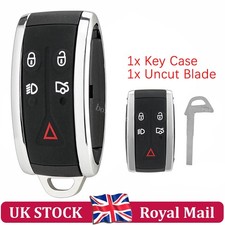 5 Button Replacement Remote Key Fob Case Cover Shell FOR Jaguar XF XK XK8 XKR