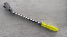 Snap-on Fhlfd80 38 Drive Long Flex Head Hard Handle Ratchet Yellow - Dual 80